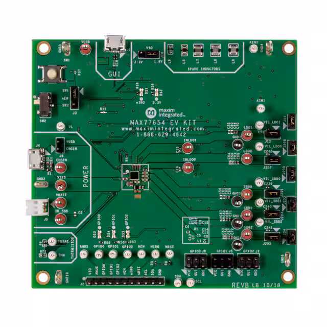 MAX77654EVKIT# Analog Devices Inc./Maxim Integrated  Cartes et kits d'évaluation et de démonstration